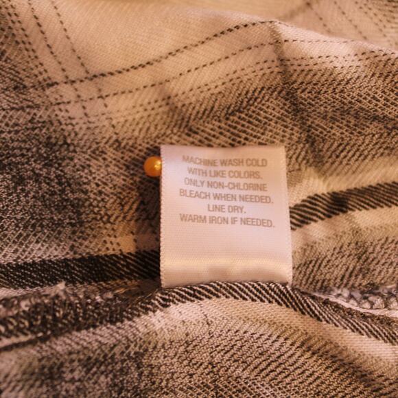 Westport 1962 Super Soft Lightweight Flannel, Roll Tab Sleeves, sz Small PETITE - Picture 11 of 11